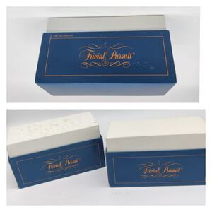 Vintage 1981 Trivial Pursuit Master Game Genus Edition Replacement Cards 3 Boxes